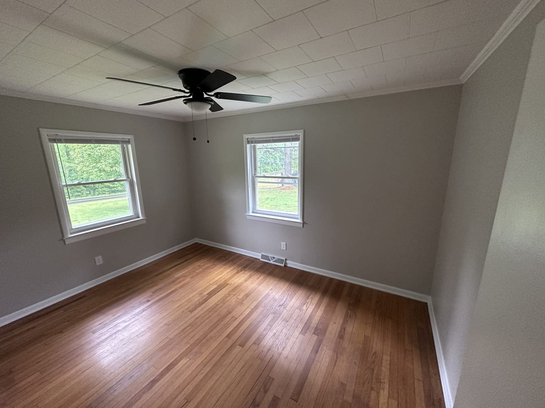 Finished Durham bedroom renovation